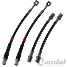 4x BREMSSCHLAUCH VORNE/HINTEN LINKS + RECHTS passend für OPEL CORSA B TIGRA