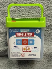 Educational Insights BubbleBrix Lowercase Alphabet 53 Piece Letters Set 3+