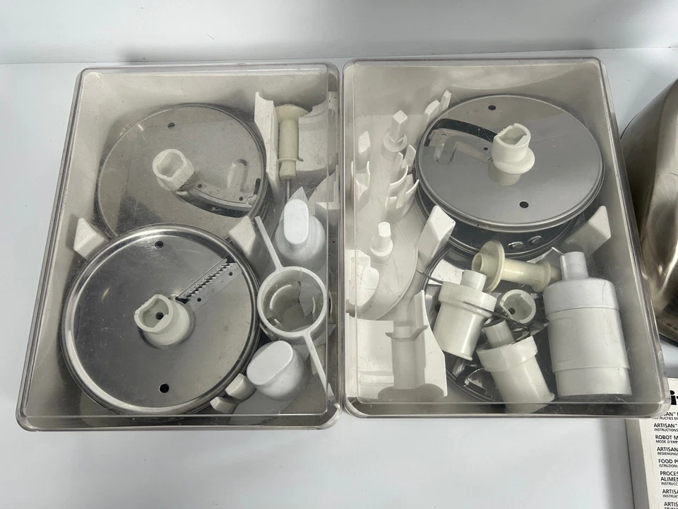 KitchenAid Artisan Food Processor Silver - Working - Image 4 of 4