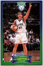 Minnesota Lynx Inaugural 1999 Season roster #44 Angie Potthoff Colombo Yugurt ad