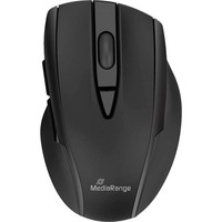 MediaRange MROS217 Maus Ergonomisch Kabellos Schwarz