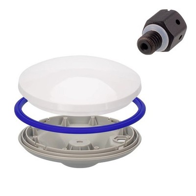 Weiß Kunststoff Ersatz GNSS Antenne Gehäuse für GPS GLONASS BDS SBAND