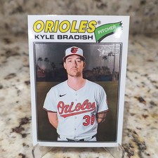 2026 Topps Heritage Chrome Kyle Bradish #16 Baltimore Orioles MLB Baseball Card