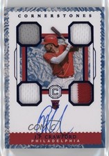 2018 Chronicles Cornerstones Rookie Materials Quartz 6/49 JP Crawford Auto 1cc7
