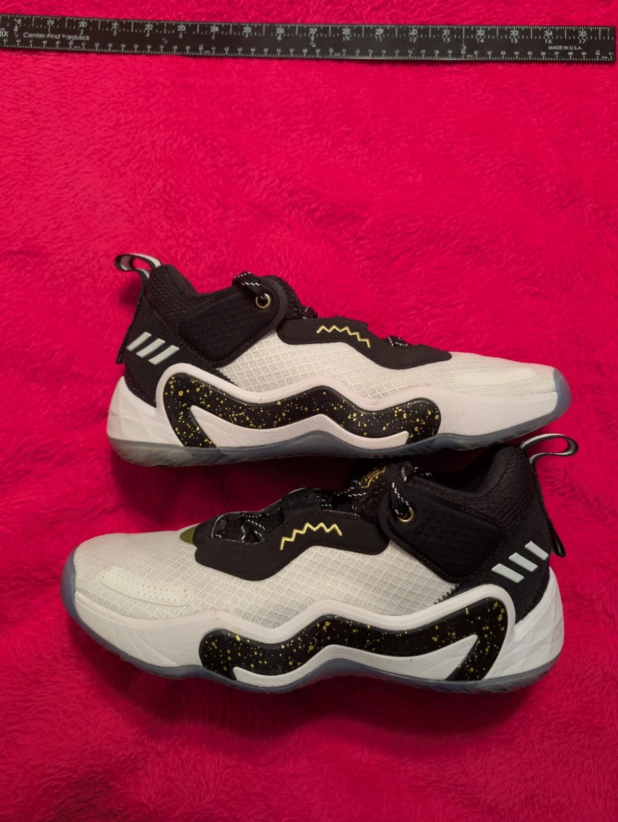 adidas D.O.N. Issue #3 White Gold Metallic for Sale | Authenticity