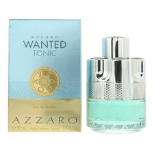 Azzaro Wanted Tonic Eau de Toilette 50ml Spray for Him - Damaged Box