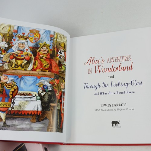 Alice's Adventures in Wonderland Lewis Carroll 2018 Hardcover Slipcase Arcturus - Picture 7 of 11