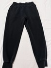 PUMA  Black Jogger Pants Size S Regular Fleece Drawstring Gym Training — photo 2