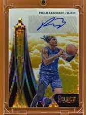 2024-25 Panini Select IFS-BAN Paolo Banchero In Flight Auto Gold Prizms /10