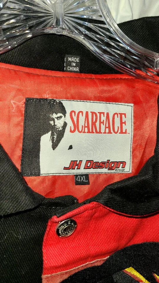 (Vintage) JH Design Scarface Jacket... (Size 4XL)Excellent Condition - Image 2 of 4