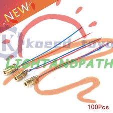 10/100pcs 650nm 6mm 3V/5V 5mW Adjustable Laser Dot Diode Module Red Copper Head