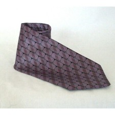 Gianfranco Valentino Italy Purple Neck Tie Hand Finished 100 Italian Silk 