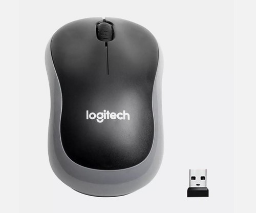 Logitech M185 Wireless Optical Mouse with USB Mini receiver compatible PC Laptop - Picture 3 of 5