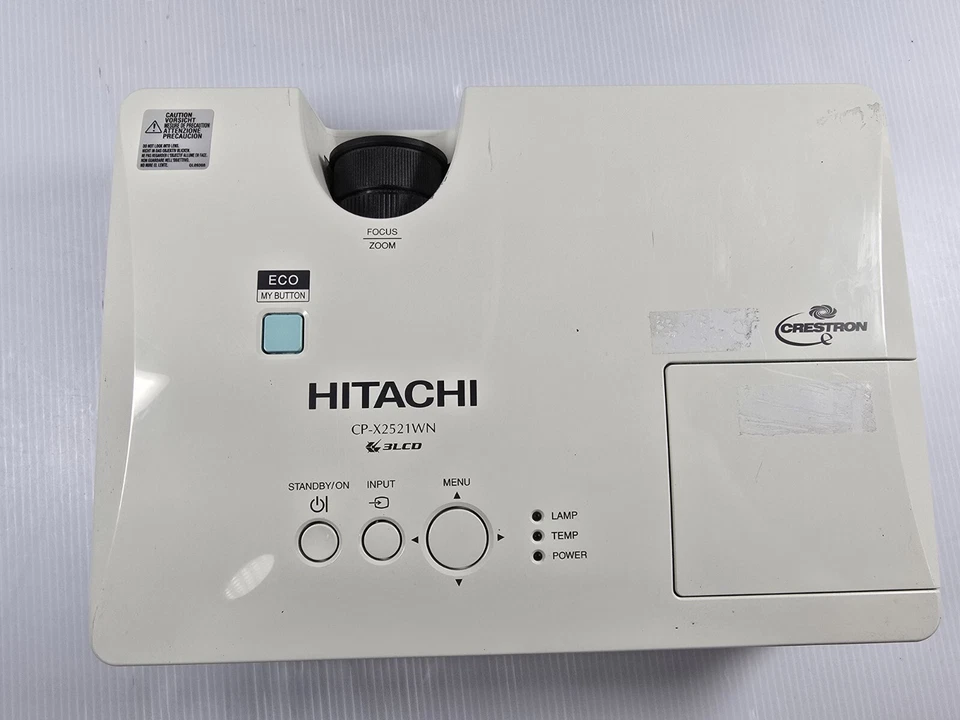 Hitachi CP-X2521WN - 3LCD Projector, 2700 Lumens, Full HD - - Image 3 of 4