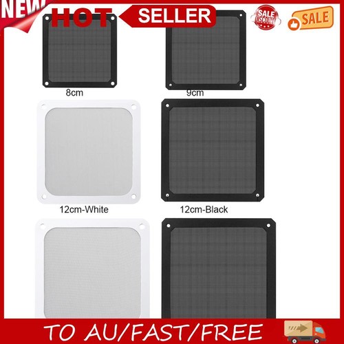 8-14cm PC Computer Case Cooling Fan Magnetic Dust Filter Dustproof Mesh Cover