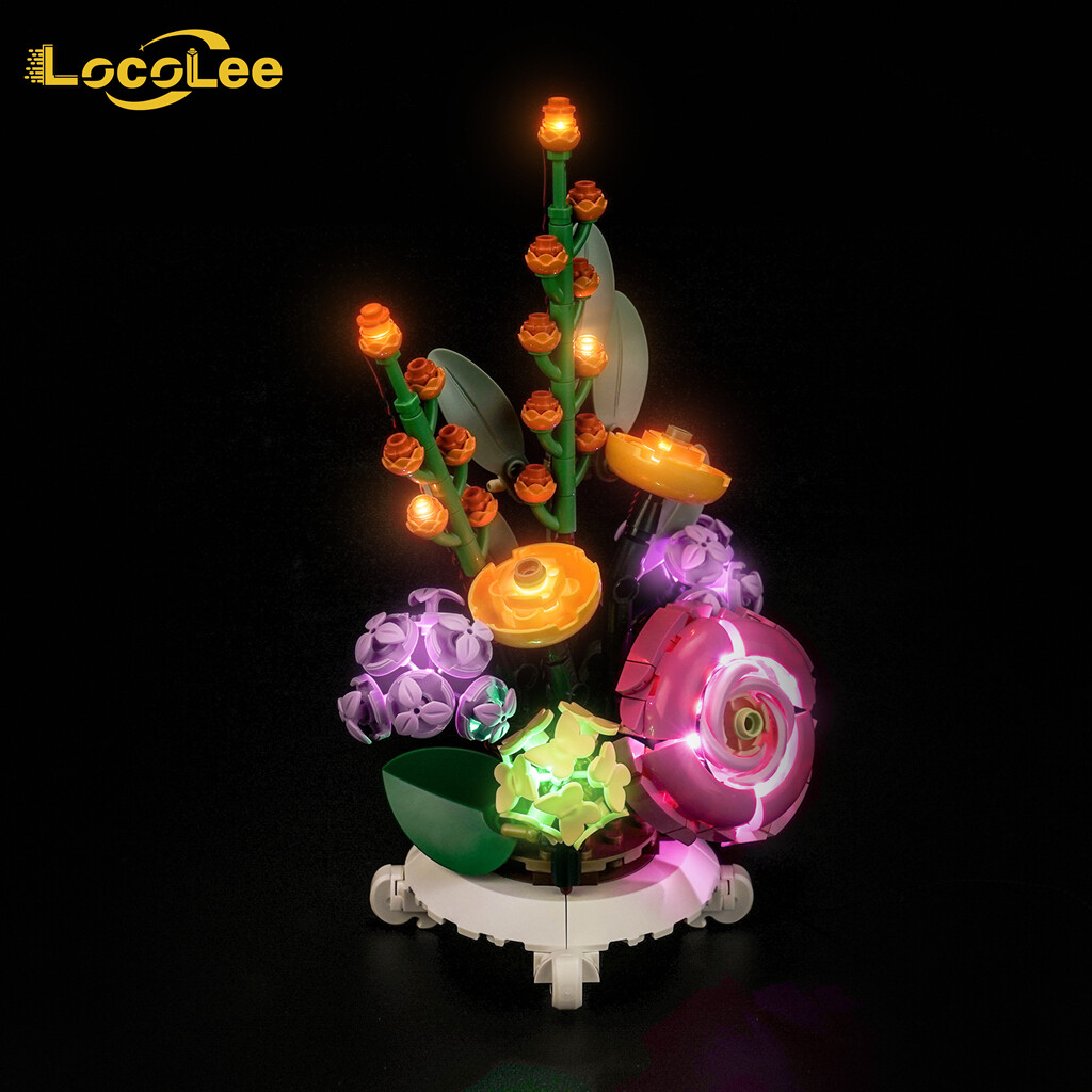Kit Luci LED LocoLee per LEGO 40762 Flowerpot