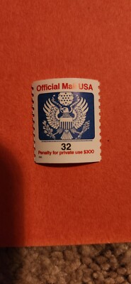 Lot of 2 Vintage Stamps Official Mail USA 23 and 32 Cents New | eBay