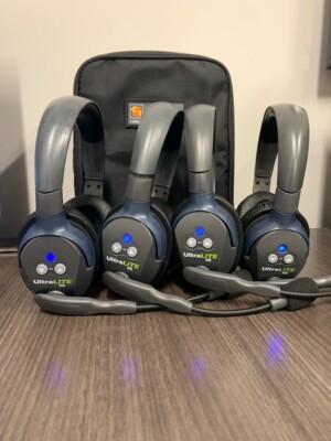 Eartec UL4D Ultralite HD Full Duplex 4 Users Wireless Intercom System (UL4D)