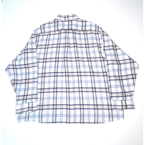 Brooks Brothers Shirt Mens XXL All Irish Linen Plaid Button Down Casual Preppy - Picture 7 of 11
