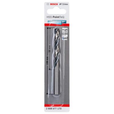Bosch HSS PointTeQ Metallbohrer DIN338 7,5mm, 1er VE, 2608577170