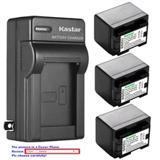 Kastar Battery AC Wall Charger for BP-727 & Canon VIXIA HF R800 HFR800 Camera