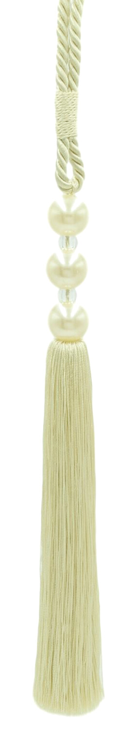 DÉCOPRO Tassel Tieback, Color# A2 - Cream Ivory [Sold Individually]