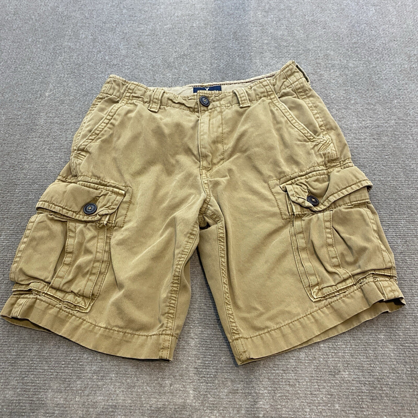 American Eagle y2K Shorts Mens 28 Brown Cargo 10