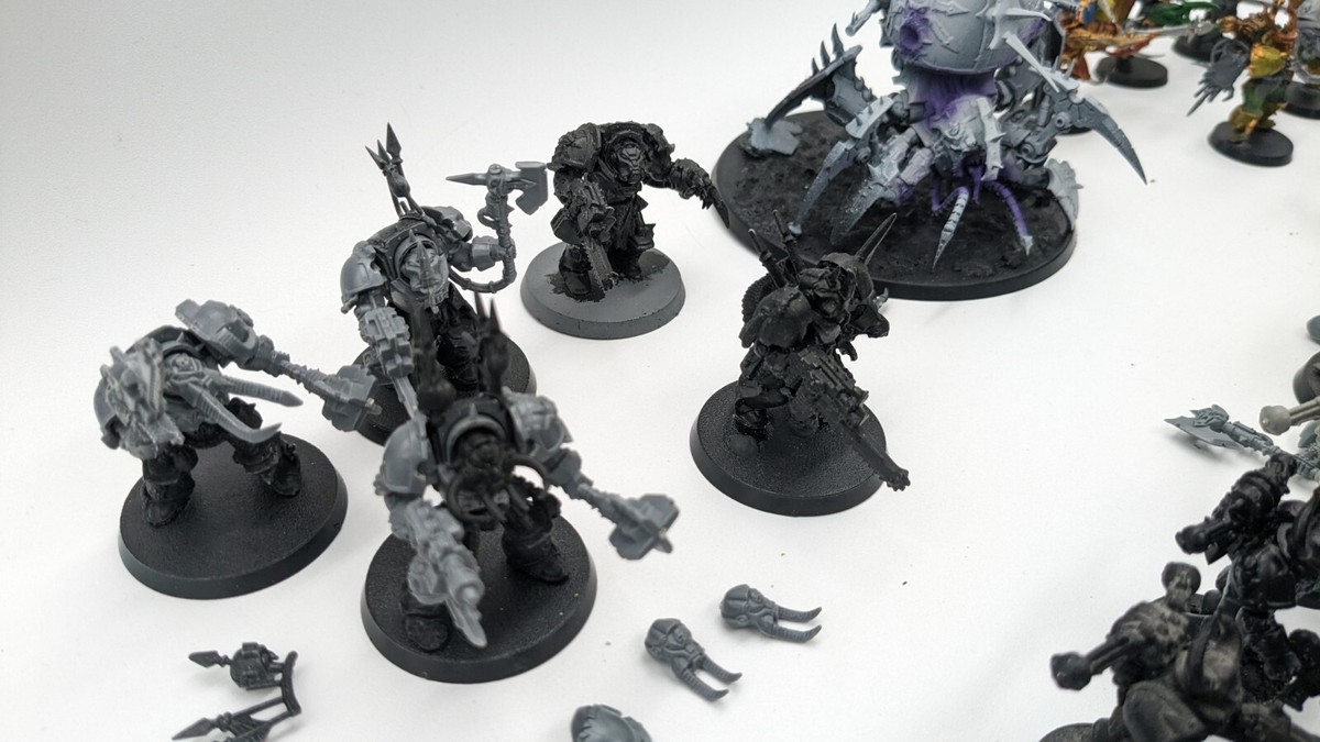 Chaos Space Marine Army Lot, Venom crawler, Terminators, Possessed