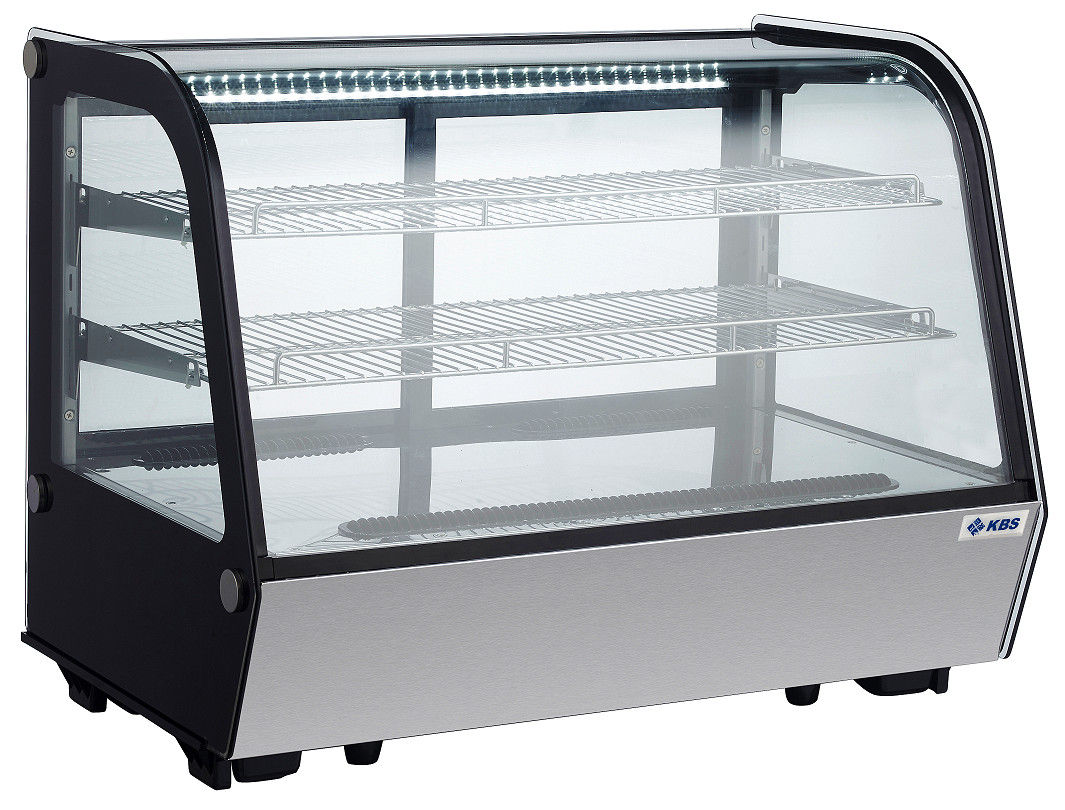 KBS Tischkühlvitrine Kalte Theke Kuchenvitrine Brötchen Vitrine ASV 900 B 874 mm
