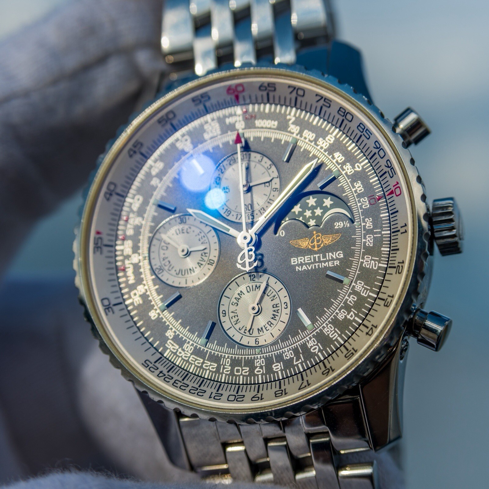 Breitling Navitimer Olympus 43 Automatic Chronogr… - image 3