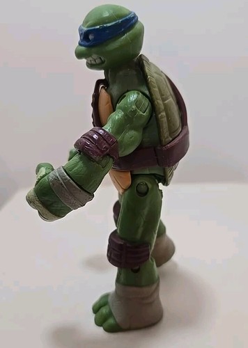 Lot of 3 TMNT Leonardo Action Figures Teenage Mutant Ninja Turtles 4" - Picture 9 of 18