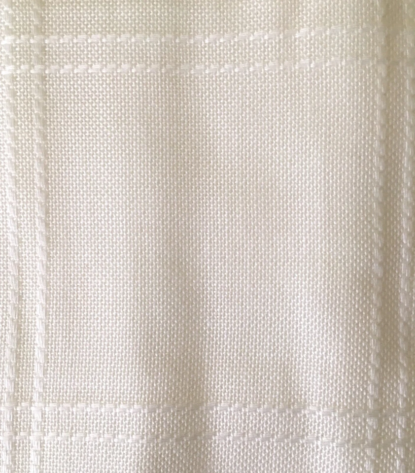 Tela De Algodón Afghan Zweigart Anne Blanca 18 Piezas Panel Medio 72 X 115 Cm - Imagen 2 de 4