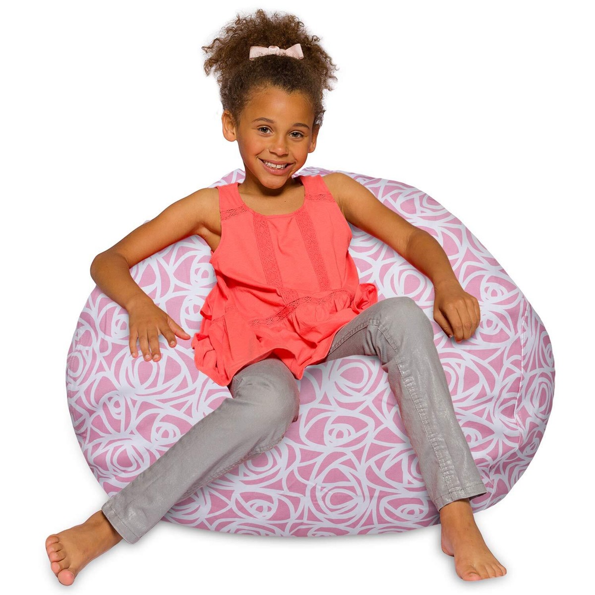 Posh Creations Bean Bag Chair for Kids Teens and Adults Includes