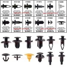 121pcs For Honda Fender Door Hood Bumper Trim Clip Body Retainer Assortment Kit 121pcs For Honda Fender Door Hood Bumper Trim Clip Body Retainer Assortment Kit