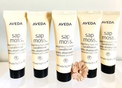 Aveda Sap Moss ~ Weightless Hydration Conditioner  ~.34 fl.oz. ~ Lot of 5 ~ New!