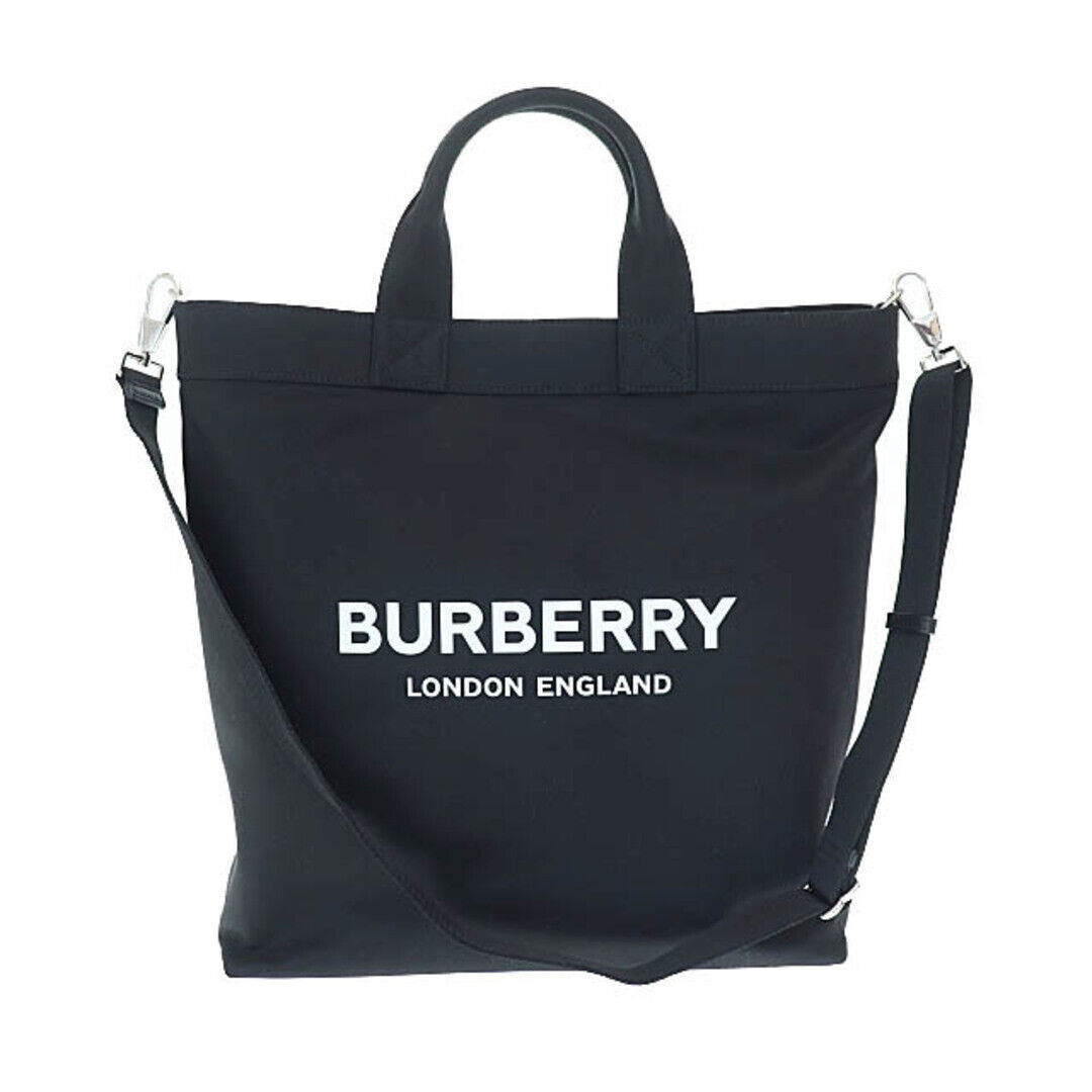 Burberry ARTIE TOTE BAG logo print nylon 2way shoulder Burberry ARTIE TOTE BAG logo print nylon 2way shoulder