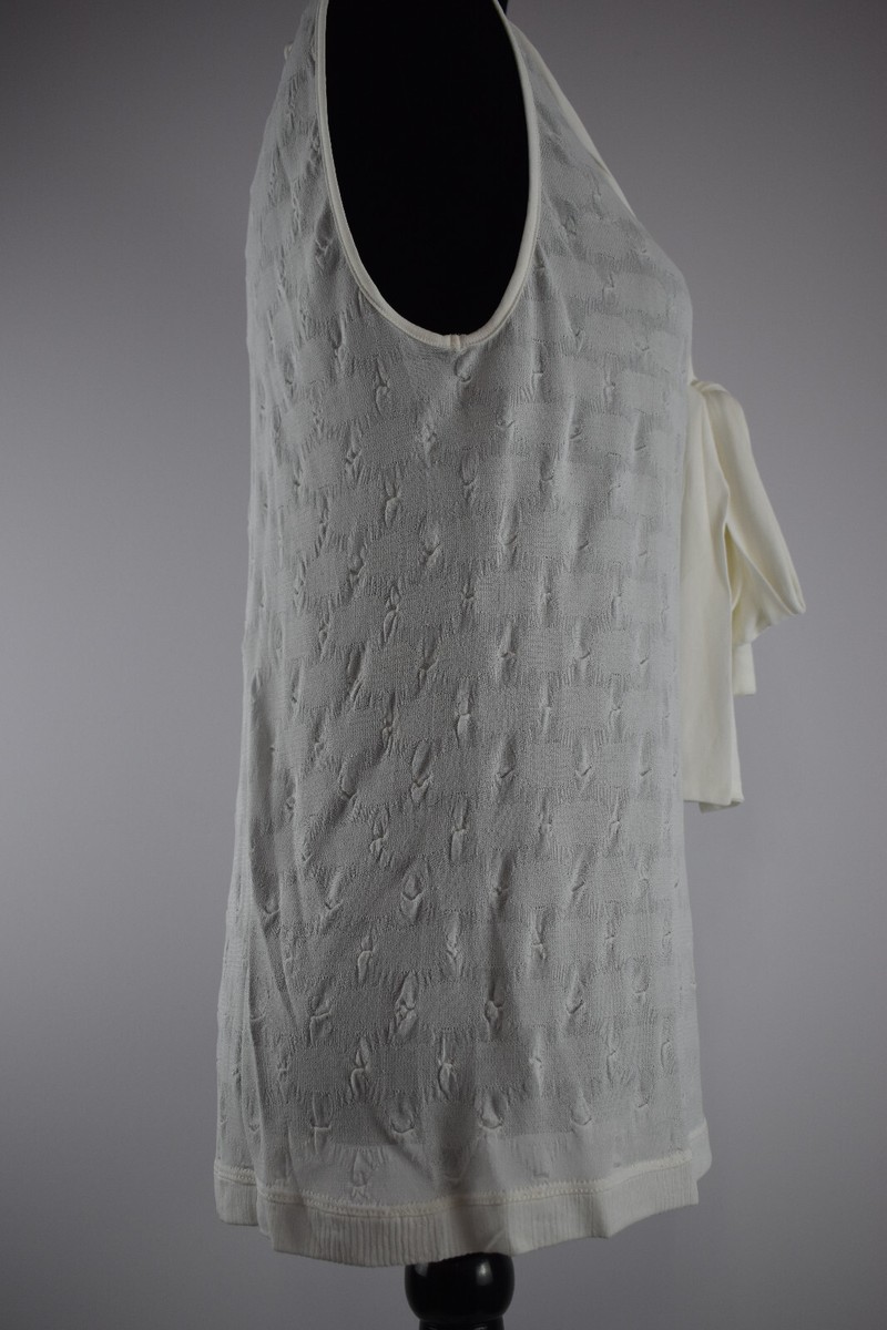 Tシャツ・カットソー FENDI IVORY SILK BLEND TOP Fendi - Silk shirt White - The Corner