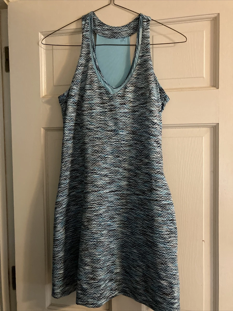 MPG Sport Mondetta Performance Travel Dress Women's Blue Size S, Stretch,  EUC