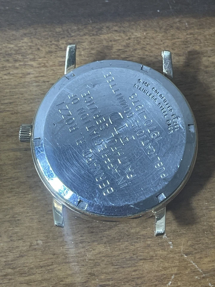 Reloj Omega Electrónico Vintage f300Hz 198.0033 1973 Trabajo Regalo FTD SIN PROBAR Como Está Foto 3 de 4