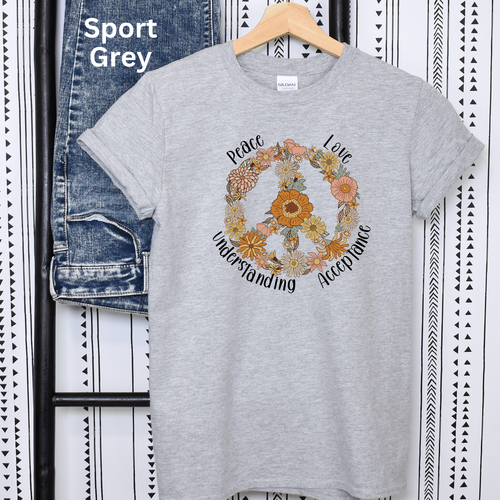 Camiseta con estampado gráfico Peace Sign Camiseta gráfica sarcástica para hombre y mujer Camiseta humorística - Imagen 20 de 26