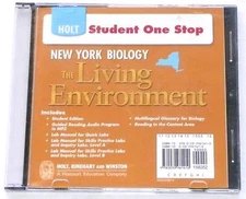 NEW YORK BIOLOGY "THE LIVING ENVIRONMENT" Holt Student One Stop - 1 Disc NEW 