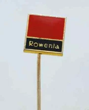 ROWENTA electrical appliances, white goods, Germany vintage pin, badge !