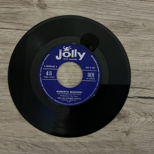 ROBERTA MAZZONI. ORA SO DI ESSERE DONNA - QUANDO SEI CON LEI 45Rpm Italy 1965 - Foto 4 di 4