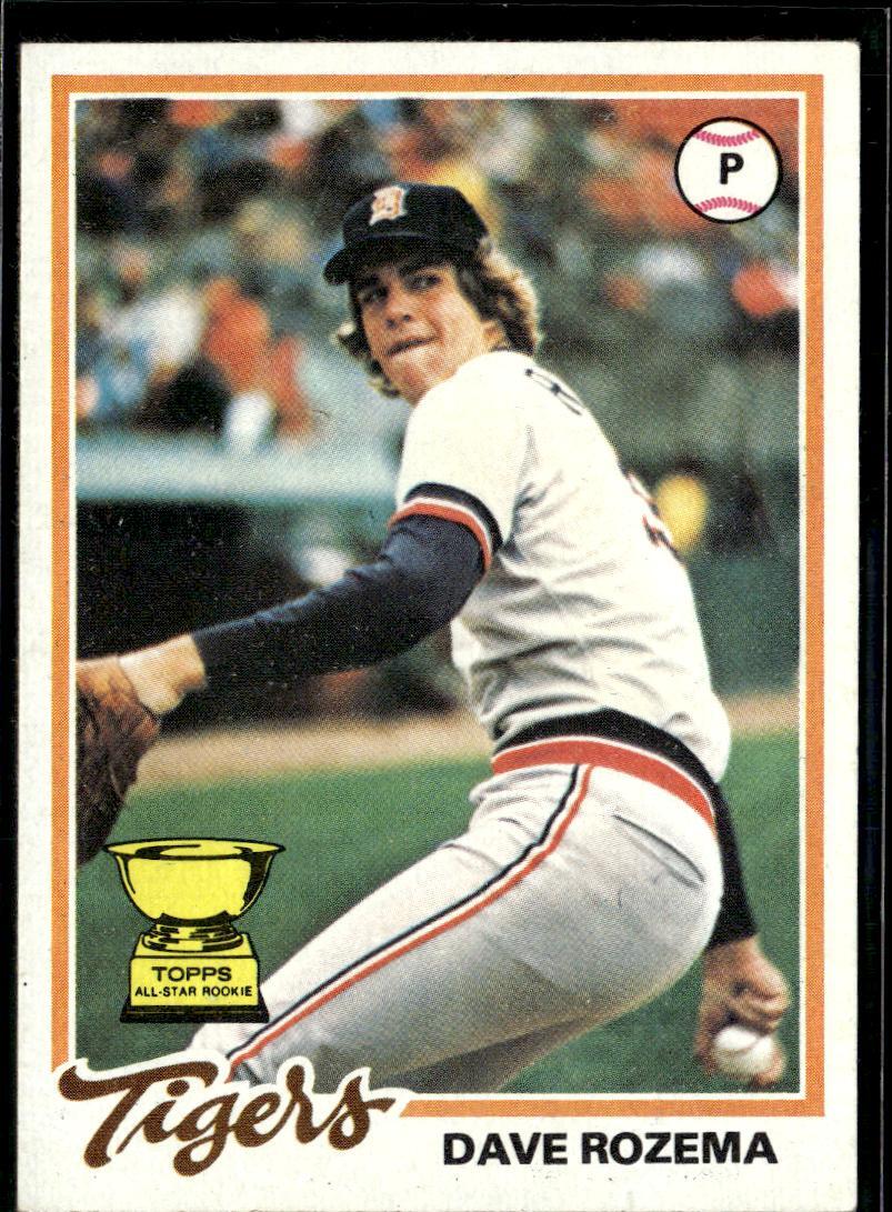 1978 Topps #124 Dave Rozema | eBay
