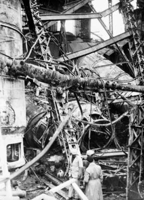 The devastation caused explosion an electro-chemical plant Mar- 1932 Old Photo 1