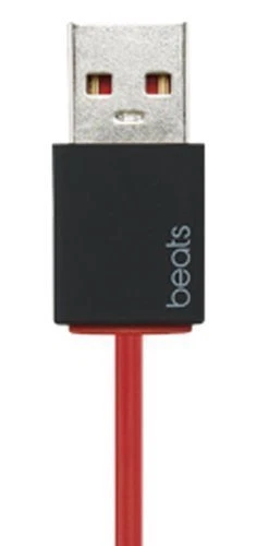 Original OEM Apple BEATS 5" Long MICRO USB CABLE CHARGER FOR POWERBEATS 2or3 Red - Image 2 of 3