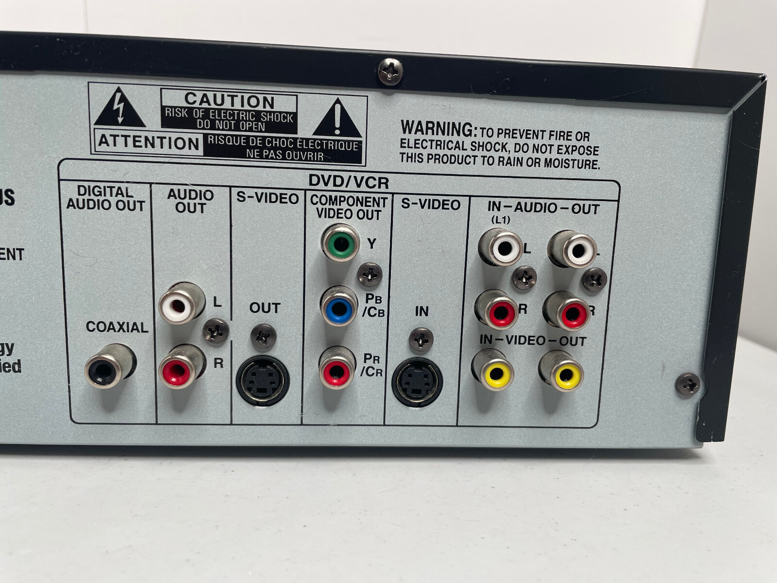 Toshiba DVR620 DVD VHS VCR Combo Player Recorder HDMI Tested No Remote