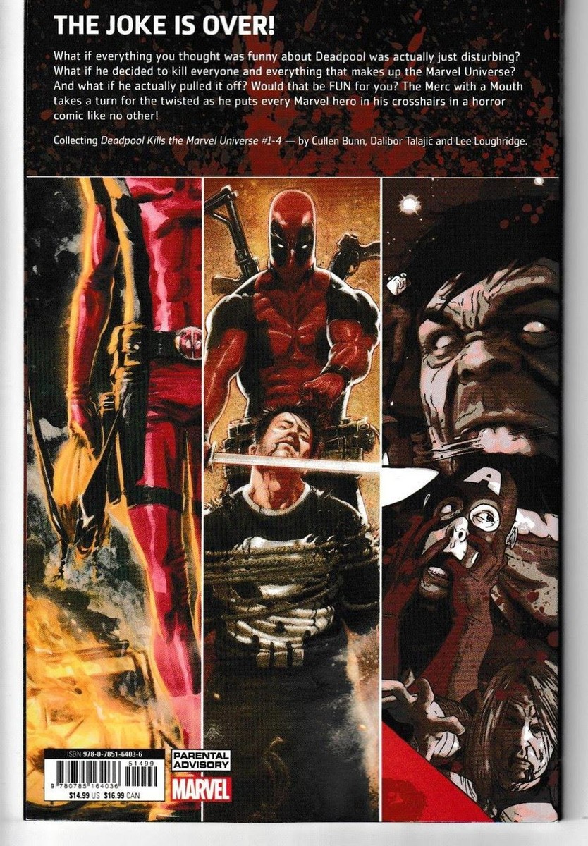 洋書 Deadpool Kills The Marvel Universe #1-4 360?cb=20121015181809