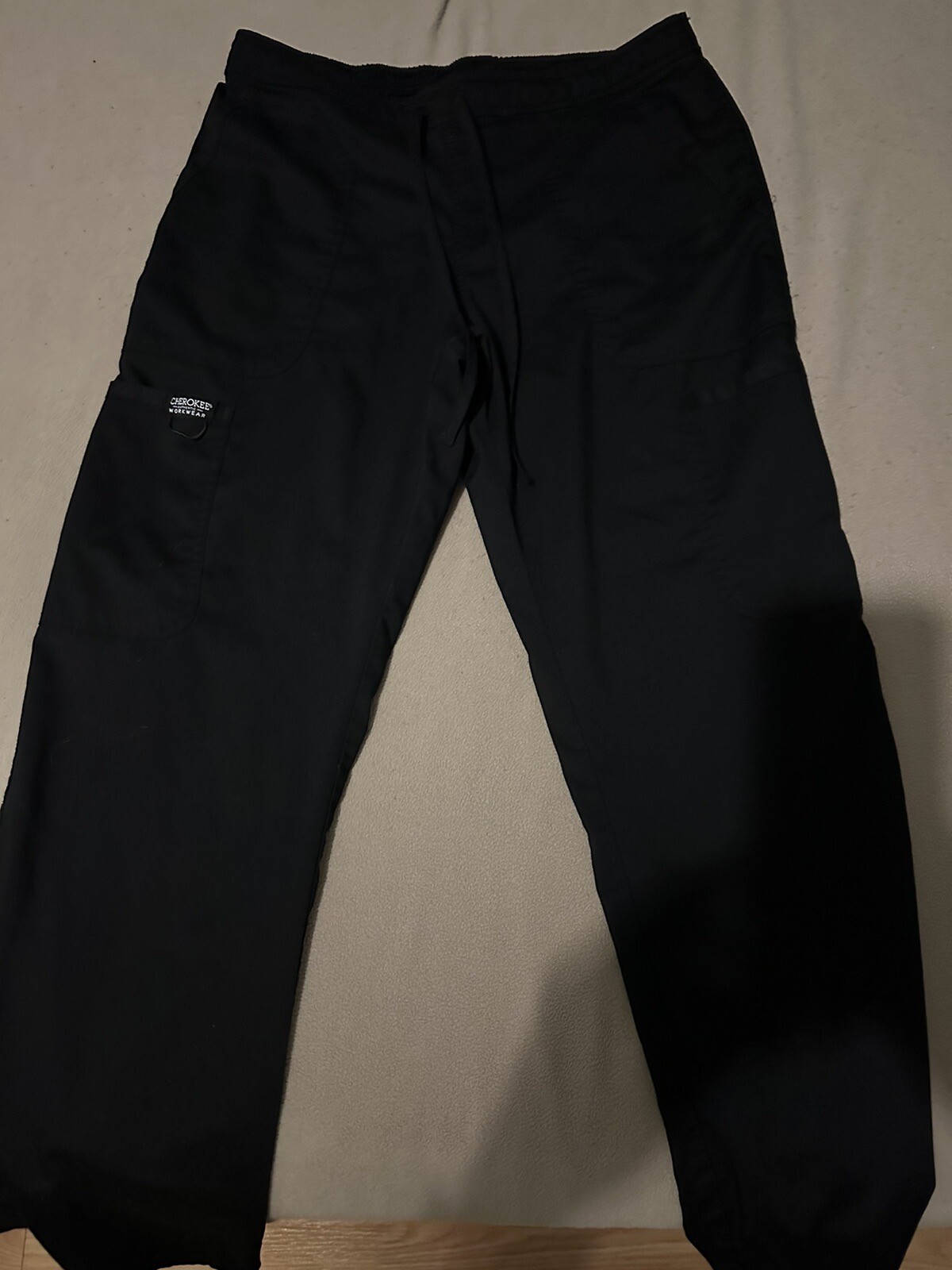 Cherokee Workwear Revolution Women's PETITE Slight Flare Scrub Pants