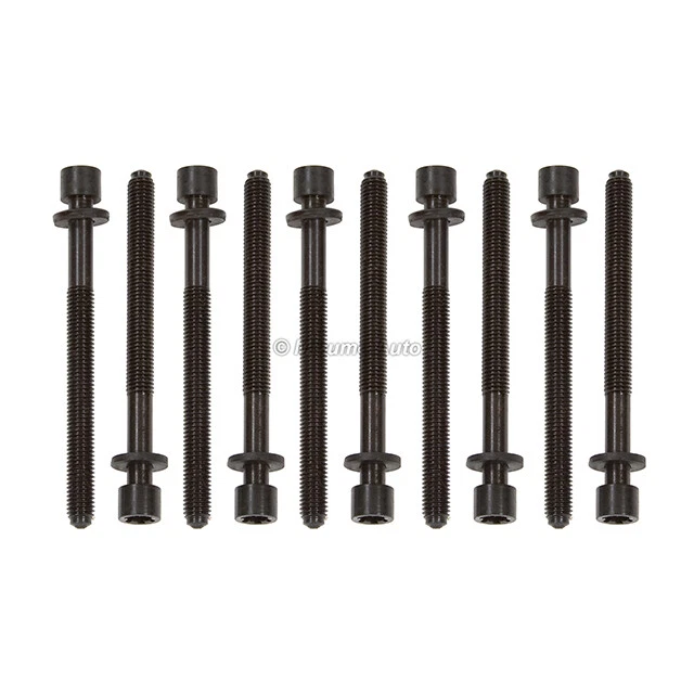 Pernos de cabeza aptos para Volkswagen Jetta Bettle Goft 98-06 2,0 L SOHC 8 válvulas Foto 2 de 4